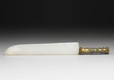 图片[2]-Jade knife, Qing dynasty (1644-1911)-China Archive